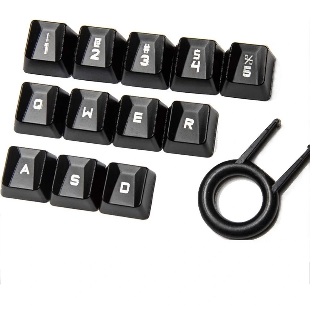 NWT LUO Keycaps for Logitech Keyboard Translucent G910 G810 Pro G413 G613